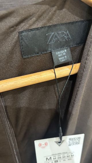 Vestido/Mono Zara Marrón Chocolate