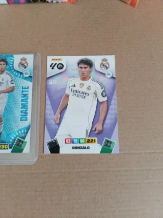 Adrenalyn XL 2025-26 Gonzalo Diamante y basica