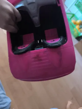 Coche Barbie Rosa Descapotable