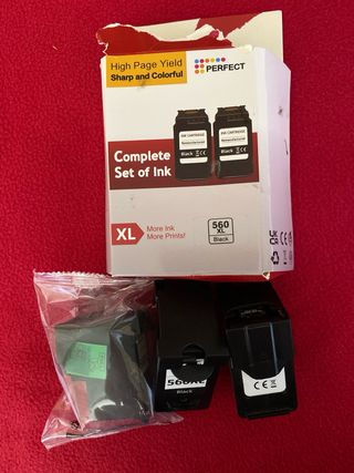 Tinta Canon PG-560XL Negra