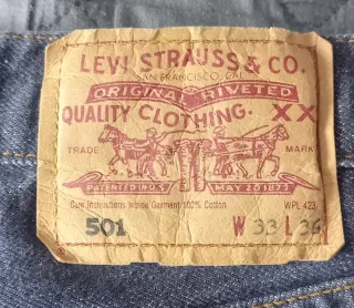Pantalón Levi's 501 Originales W33 L36