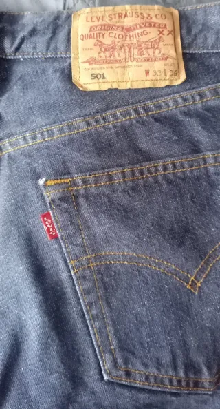 Pantalón Levi's 501 Originales W33 L36
