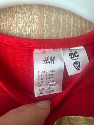 Disfraz Wonder Woman Bebé 9-12 meses 74-80cm