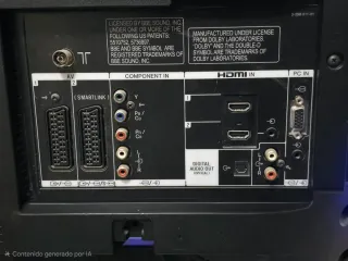 Sony Bravia 40 pulgadas con TDT y mando