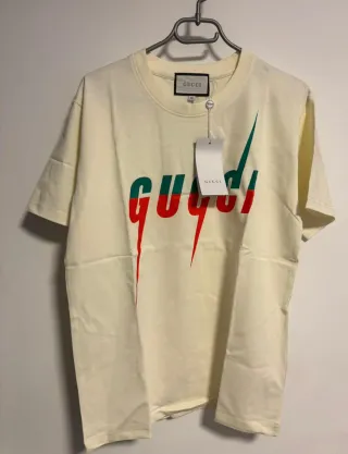 Camiseta Gucci Talla M Logo Multicolor