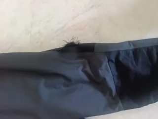 Traje seco Gill gris y naranja