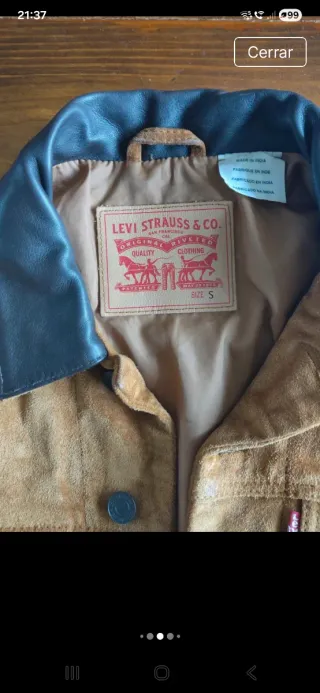 Chaqueta Levi's Trucker Ante Marrón