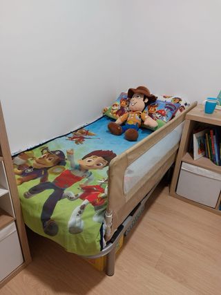 Barrera de seguridad: Protector de Cama Infantil