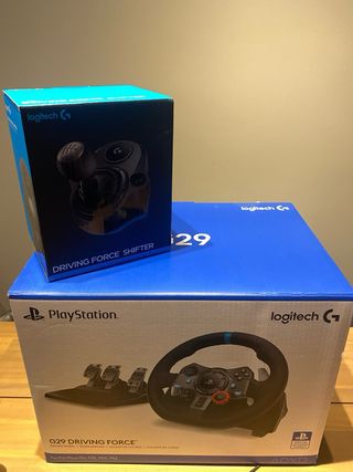 Logitech G29 Volante y Pedales + Palanca de cambio