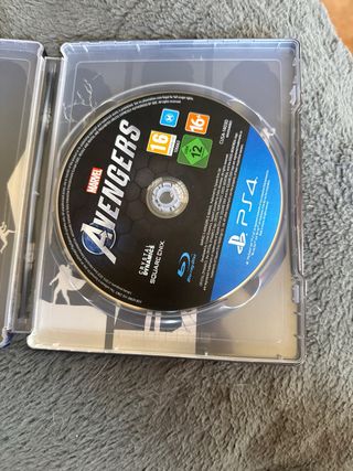 Coleccionista Marvel Avengers Caja con disco