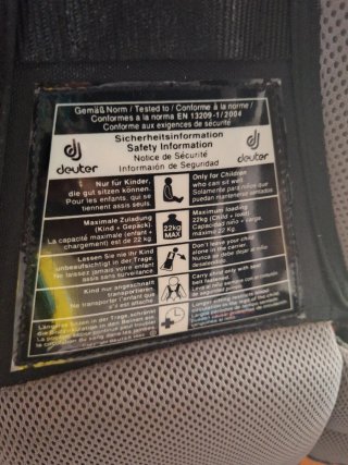 Mochila Portabebés Deuter