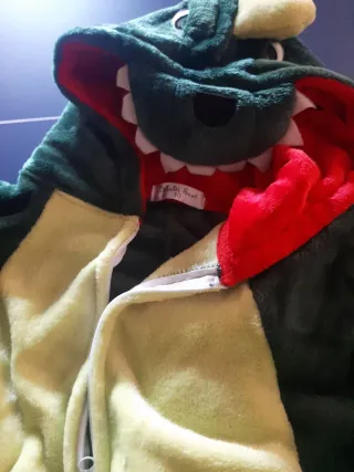 Disfraz dinosaurio talla 10