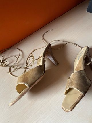 Sandali donna PLATINO oro