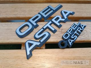 Emblema Opel Astra. Anagrama Opel Astra. Insignia