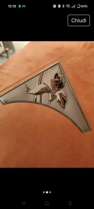 Vassoio in Argento Mai Usato