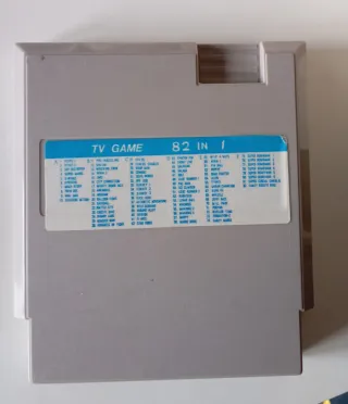 CARTUCHO 82 EN 1 - CONSOLAS TIPO NINTENDO NES