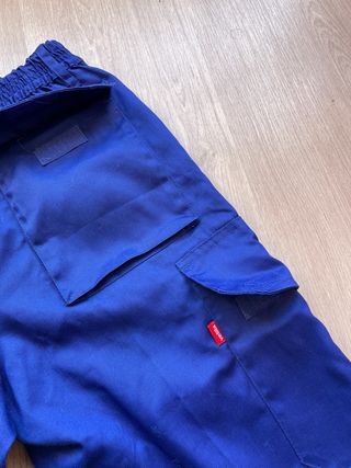 Pantalón de trabajo azul talla s