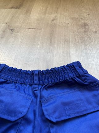 Pantalón de trabajo azul talla s