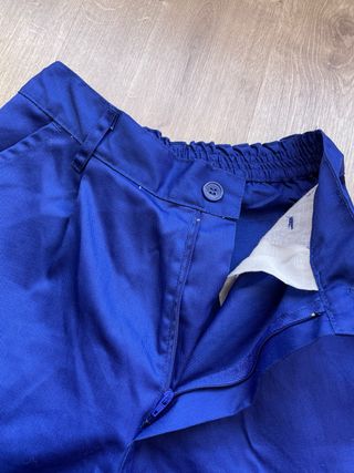Pantalón de trabajo azul talla s