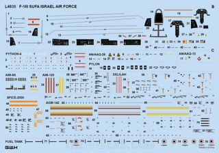 Maqueta GWH F-16I Sufa 1/48 Fuerza Aérea Israelí