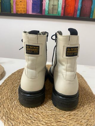 Botas G-Star RAW Blancas y Negras