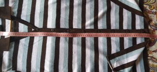 Cardigan Rigany a righe orizzontali Taglia XL/IT46