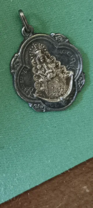 Medalla Plata Virgen del Rocío