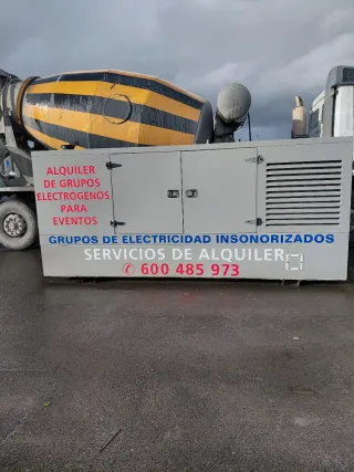 Generador Eléctrico insonorizado 300 kva