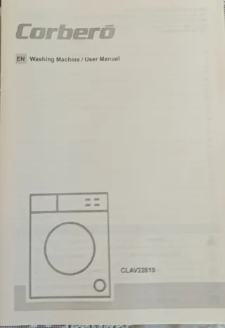 Lavadora y Nevera Corberó Blanca