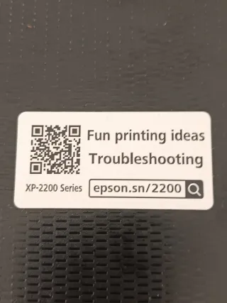 Impresora Epson XP-2200 WiFi Negra