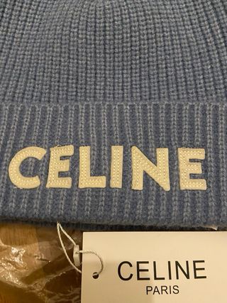 Berretto Celine Blu