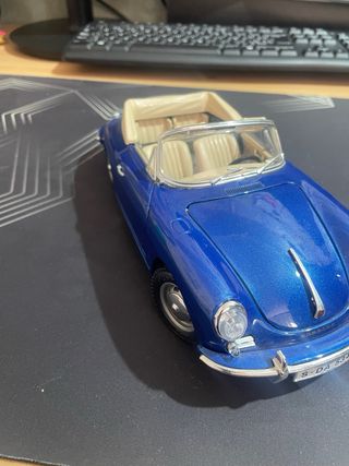 Porche 356 Bburago 1:18 Azul