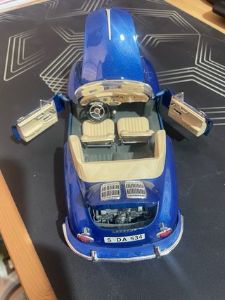 Porche 356 Bburago 1:18 Azul