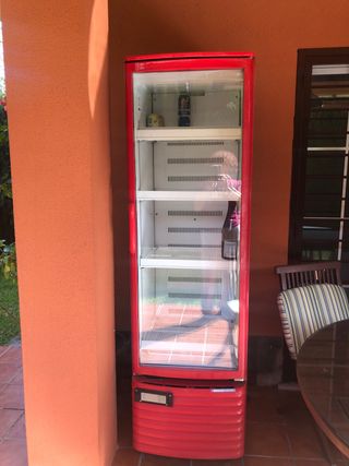 Botellero Refrigerador Rojo