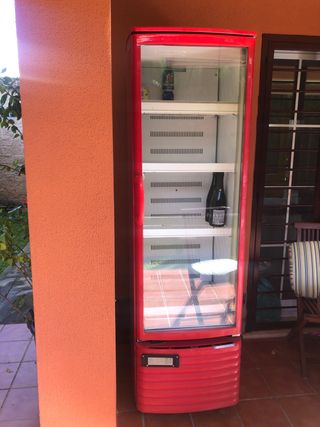 Botellero Refrigerador Rojo