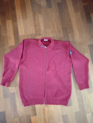 Murphy & Nye cardigan con cerniera rosso