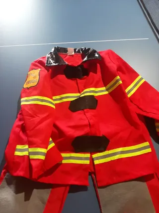 Disfraz Bombero Talla 7-9 Años