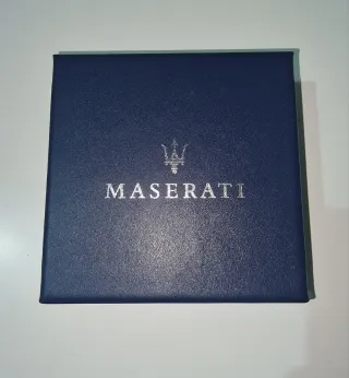 Bracciale Maserati Argento e Nero