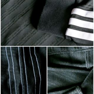 Maglia tuta felpa Adidas sport nera manica lunga