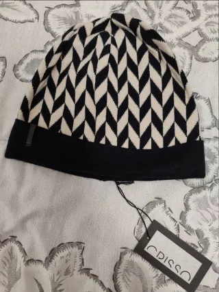 Cappello Crisso Beige e Nero