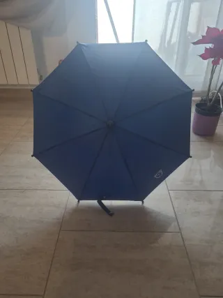 Parasol para carrito de bebé azul ANTI-UV factor50
