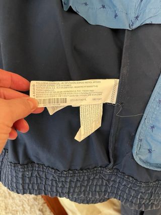 Parka Chico Algodón Trenca Pull&Bear Talla M