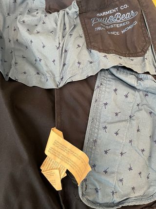 Parka Chico Algodón Trenca Pull&Bear Talla M