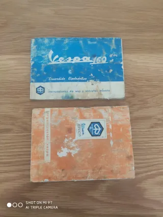 Manuales Vespa 160 Electrónic