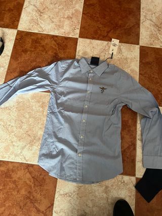 Pack 2 Camisas Aeronautica Militare Azul