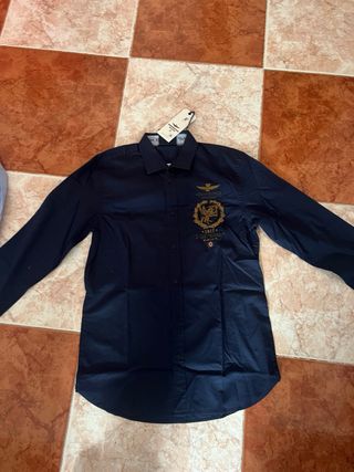 Pack 2 Camisas Aeronautica Militare Azul