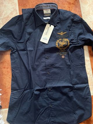 Pack 2 Camisas Aeronautica Militare Azul