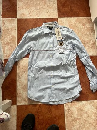 Pack 2 Camisas Aeronautica Militare Azul