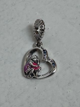 Plata 925 Charm Abrazo Madre