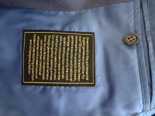 Traje británico GREENWOODS azul